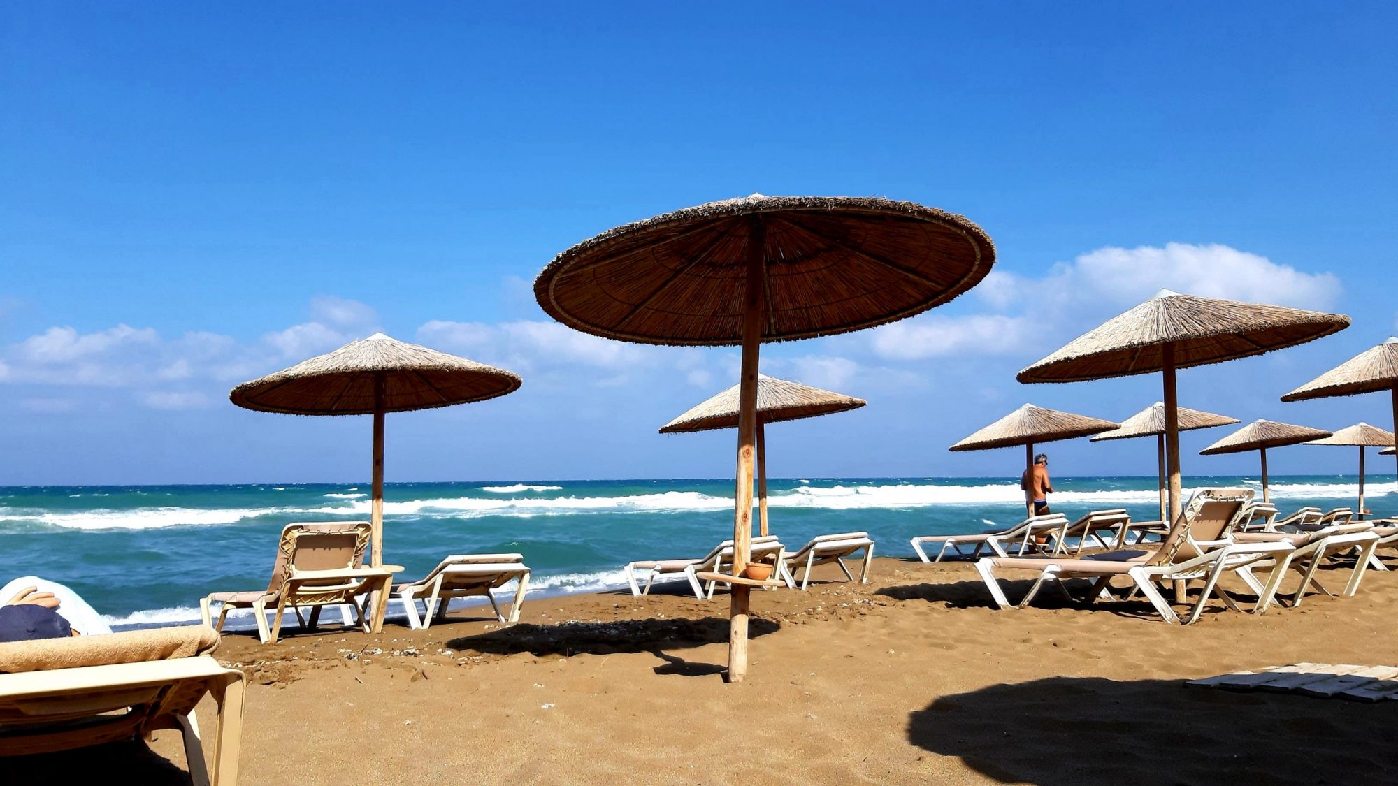 Tangourlaub Kreta Strand Sonne Meer