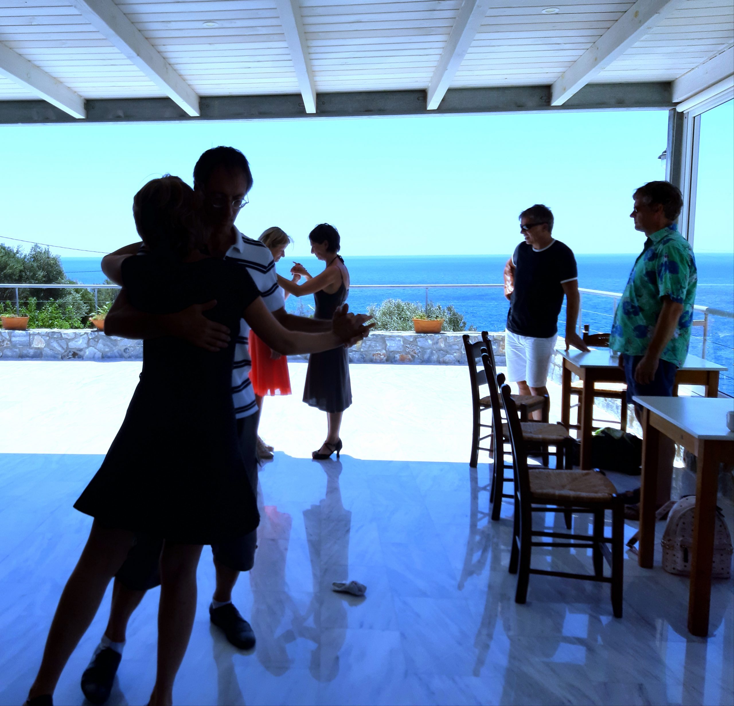 Tangourlaub Kreta Unsere Tanzterrasse